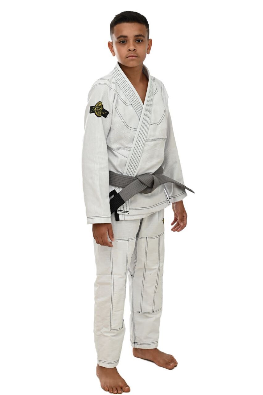 Kimono Infantil In The Guard New Branco
