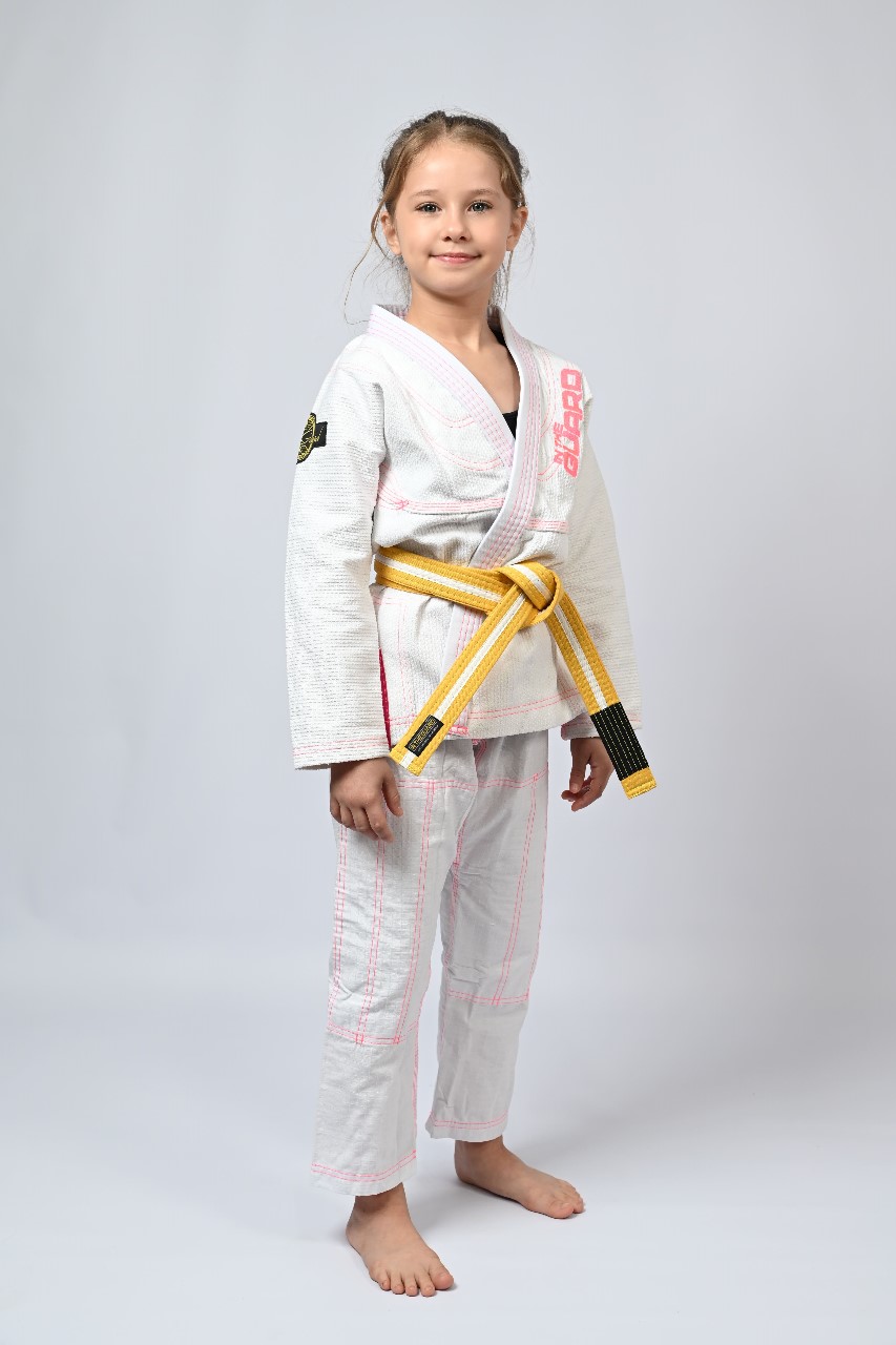 Kimono Infantil In The Guard Girls Branco