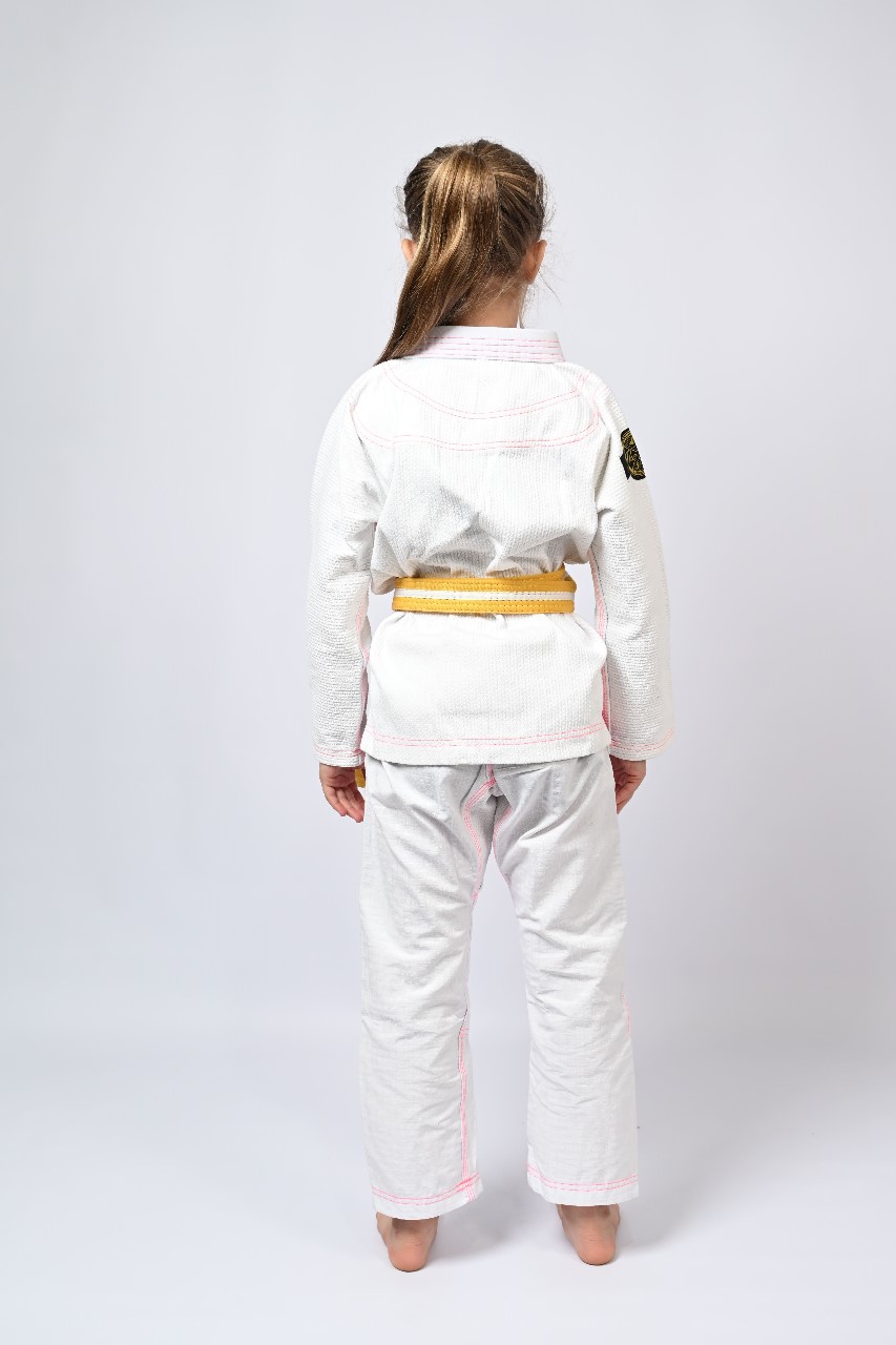 Kimono Infantil In The Guard Girls Branco