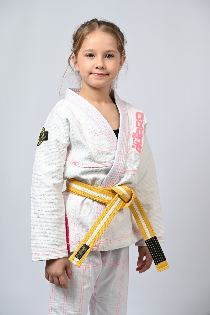 Kimono Infantil In The Guard Girls Branco