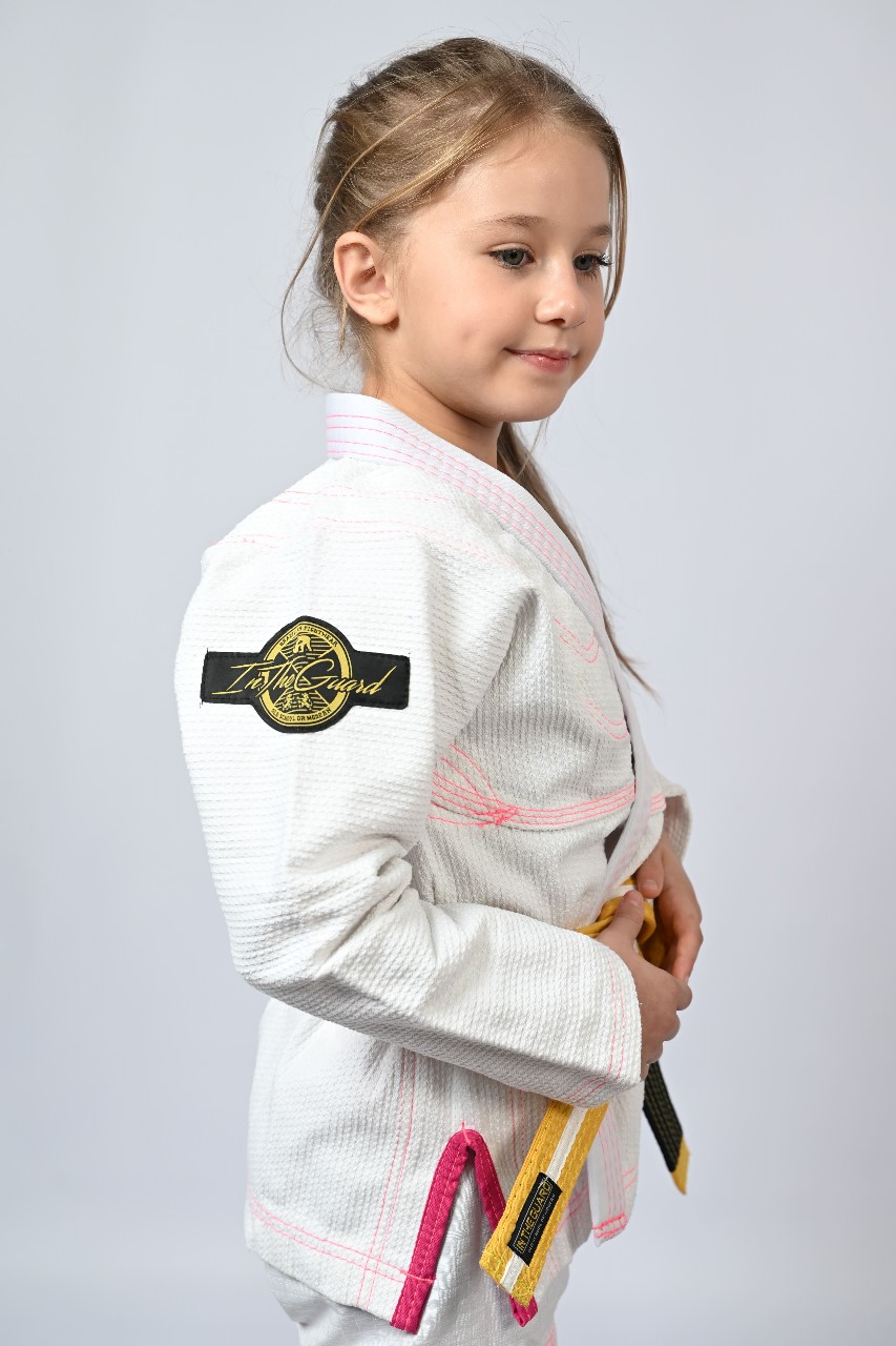 Kimono Infantil In The Guard Girls Branco