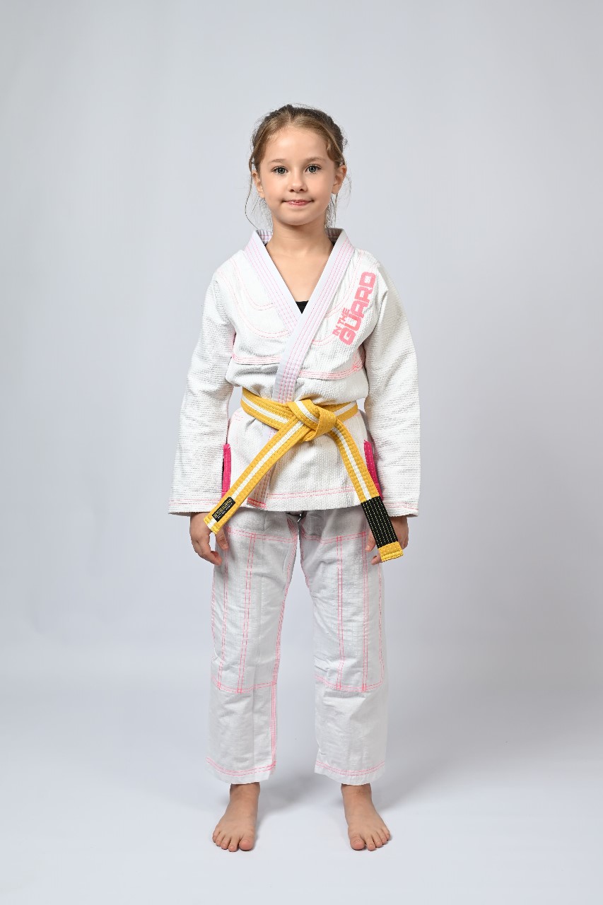 Kimono Infantil In The Guard Girls Branco
