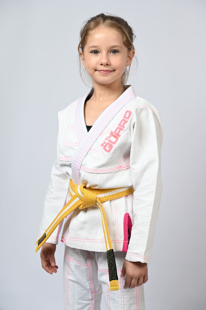 Kimono Infantil In The Guard Girls Branco