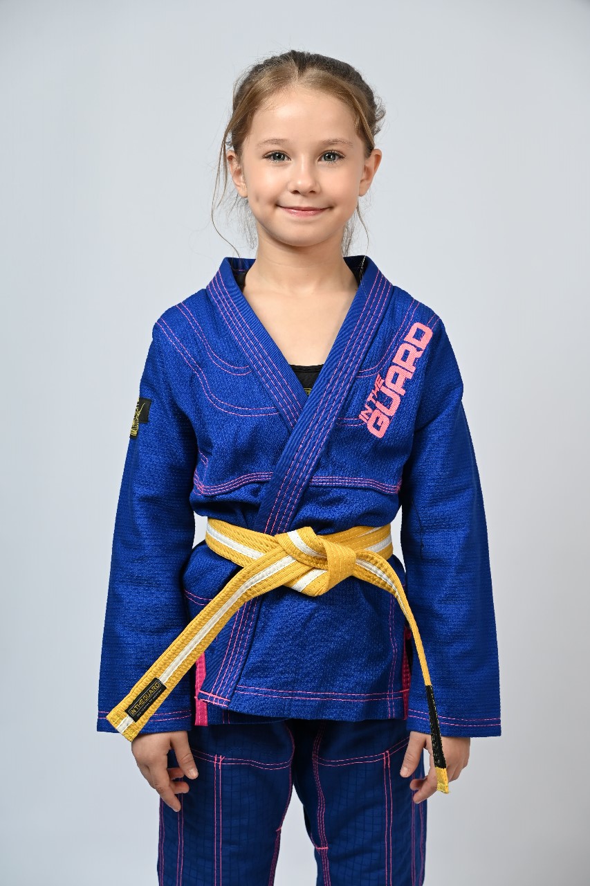 Kimono Infantil In The Guard Girls Azul