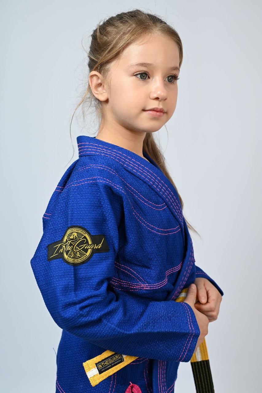 Kimono Infantil In The Guard Girls Azul
