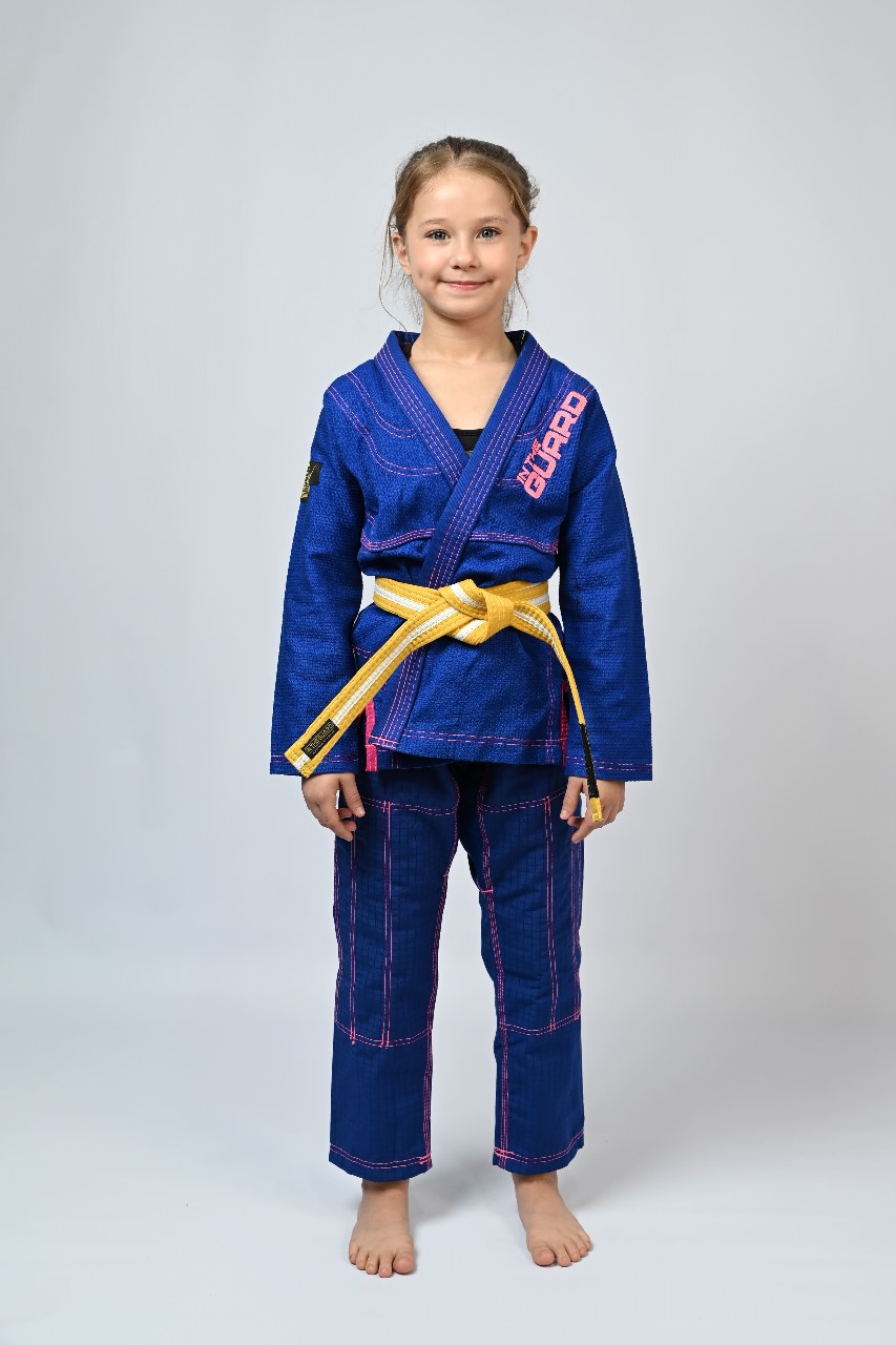 Kimono Infantil In The Guard Girls Azul