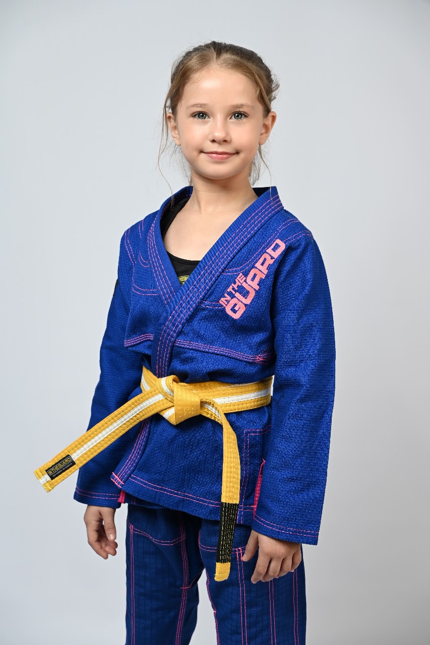 Kimono Infantil In The Guard Girls Azul