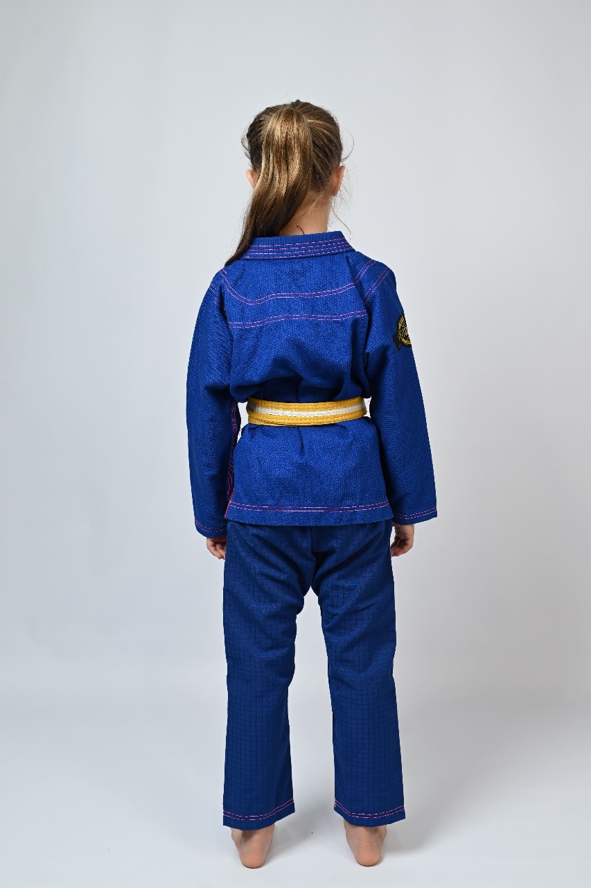 Kimono Infantil In The Guard Girls Azul