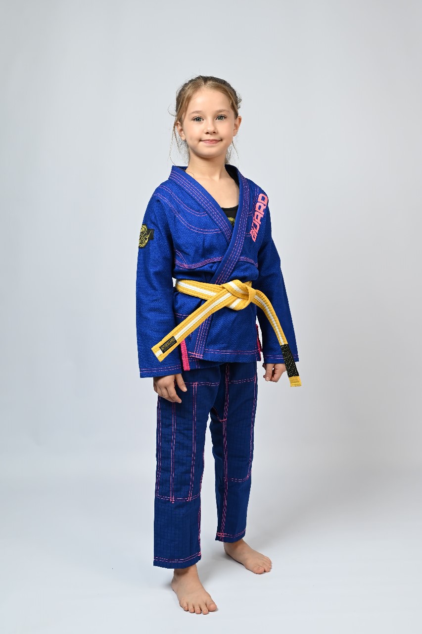Kimono Infantil In The Guard Girls Azul