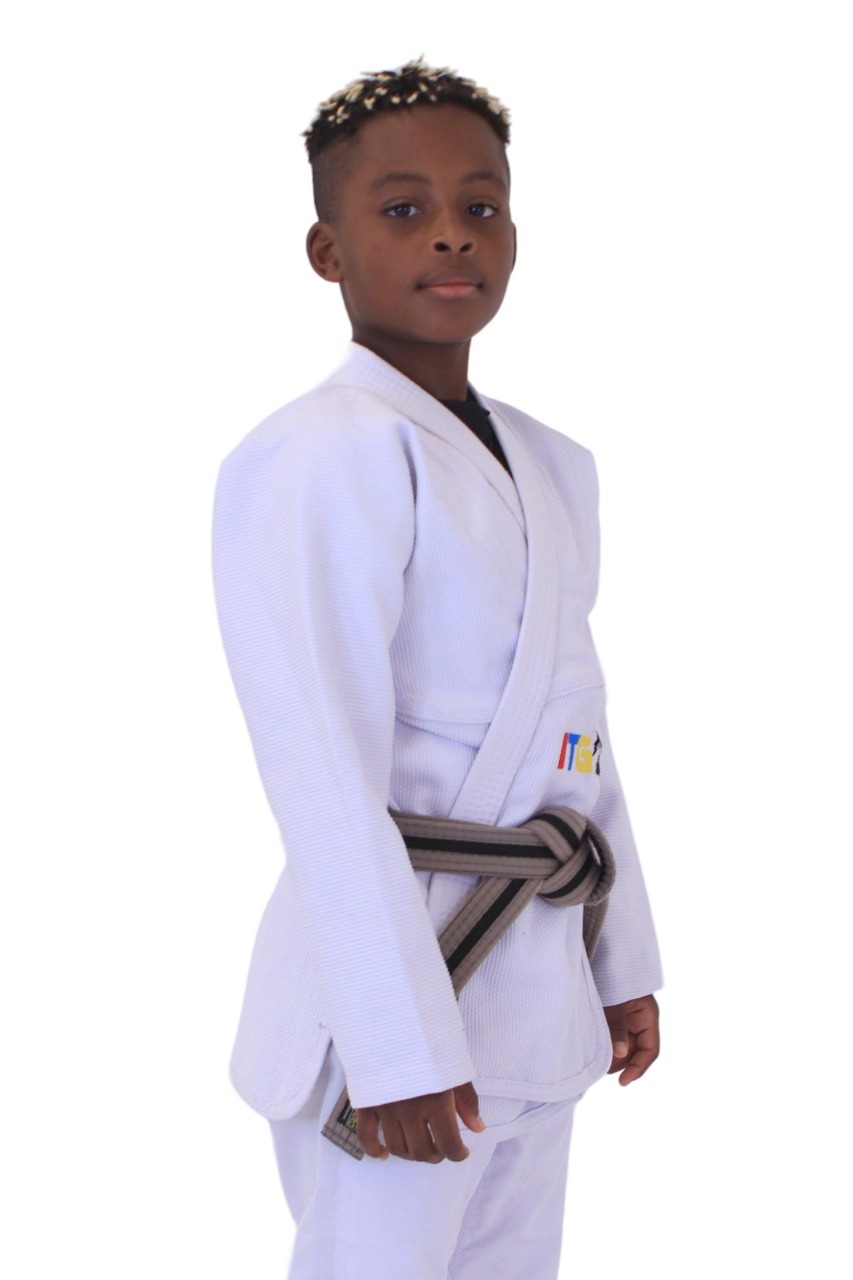 Kimono Infantil In The Guard Colors Branco