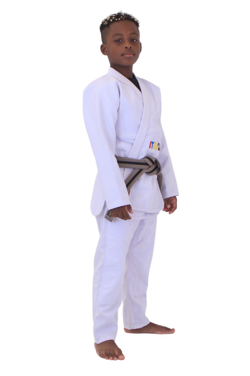 Kimono Infantil In The Guard Colors Branco