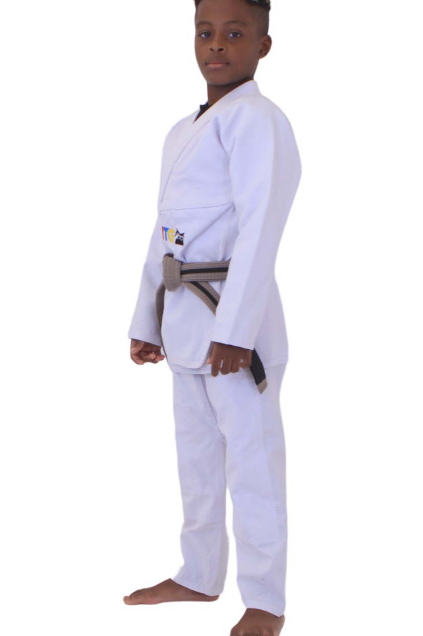 Kimono Infantil In The Guard Colors Branco