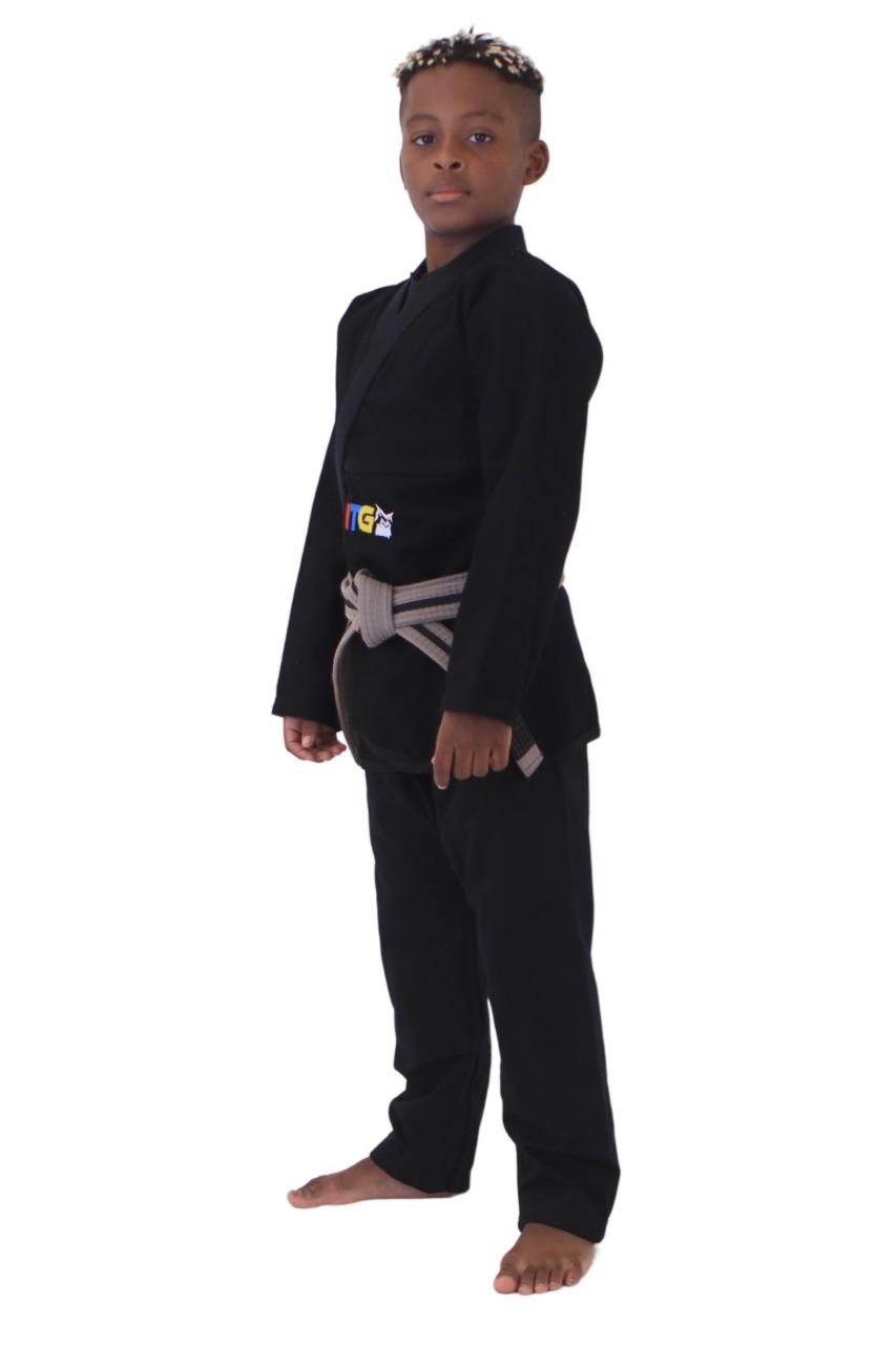Kimono Infantil In The Guard Colors Preto