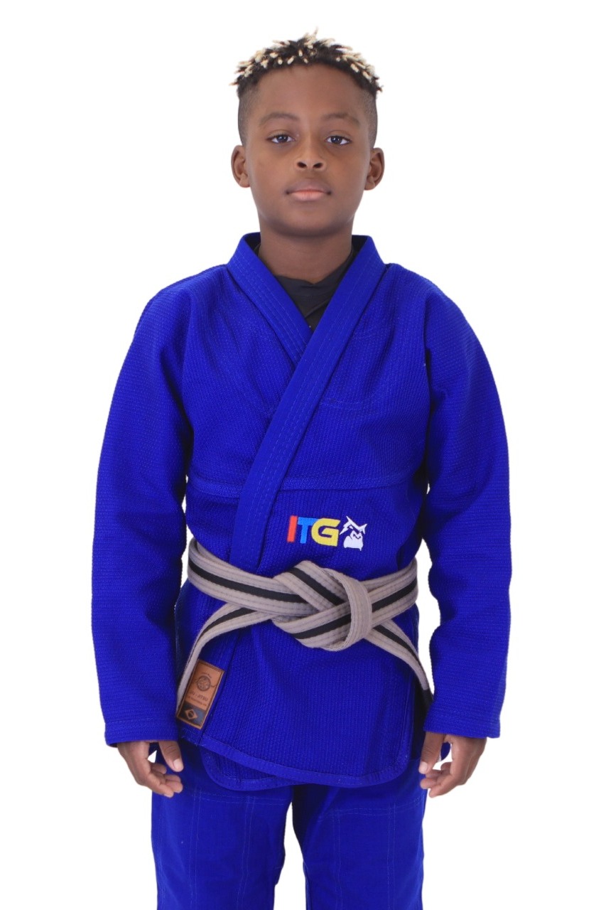 Kimono Infantil In The Guard Colors Azul
