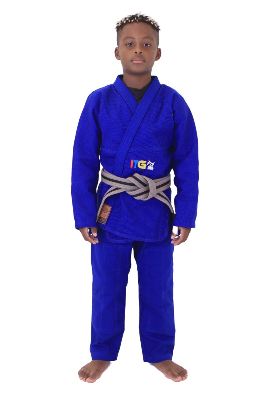 Kimono Infantil In The Guard Colors Azul