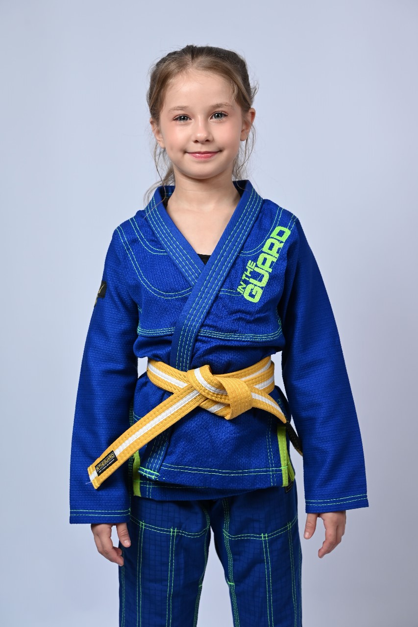 Kimono Infantil In The Guard Green Feminino Azul