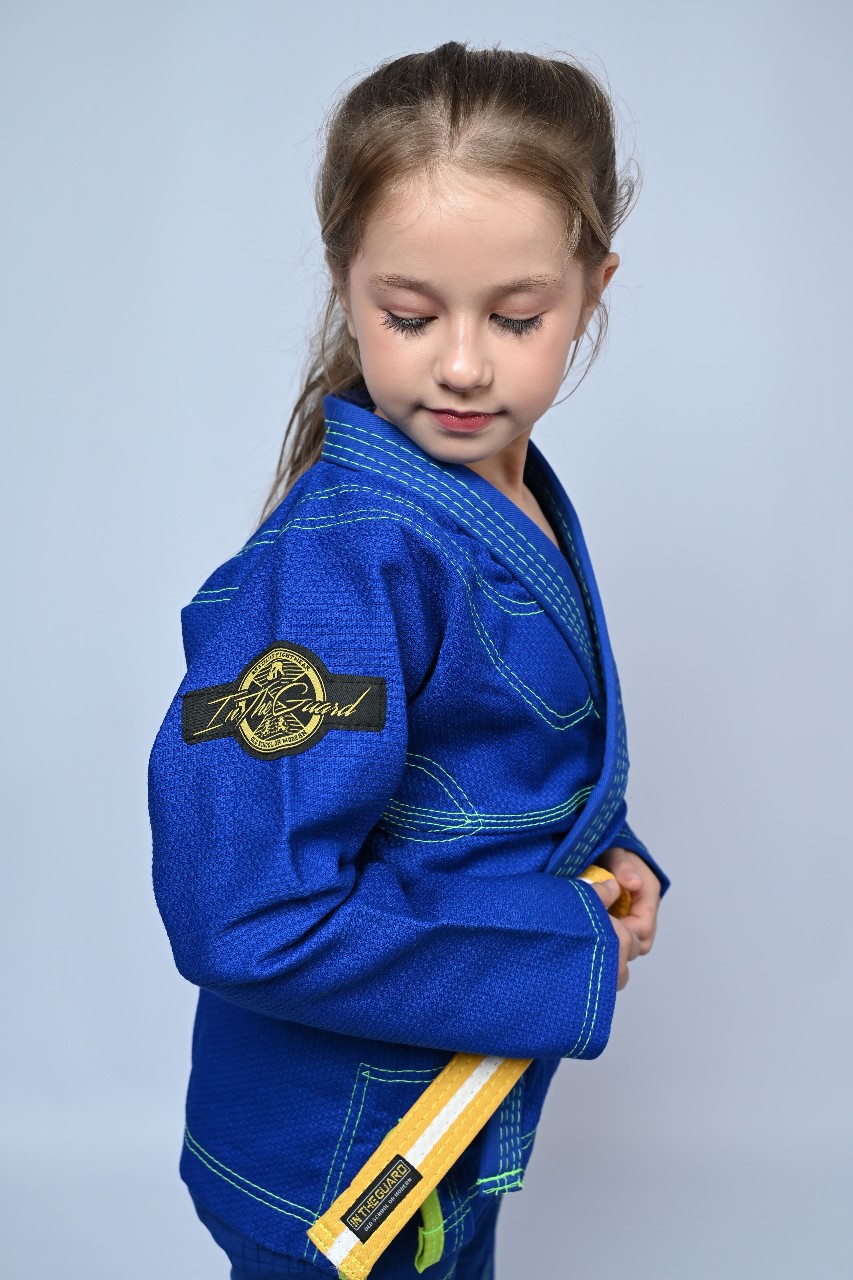 Kimono Infantil In The Guard Green Feminino Azul