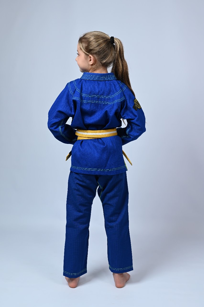 Kimono Infantil In The Guard Green Feminino Azul