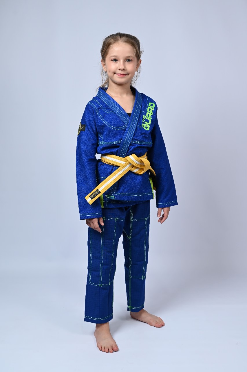 Kimono Infantil In The Guard Green Feminino Azul