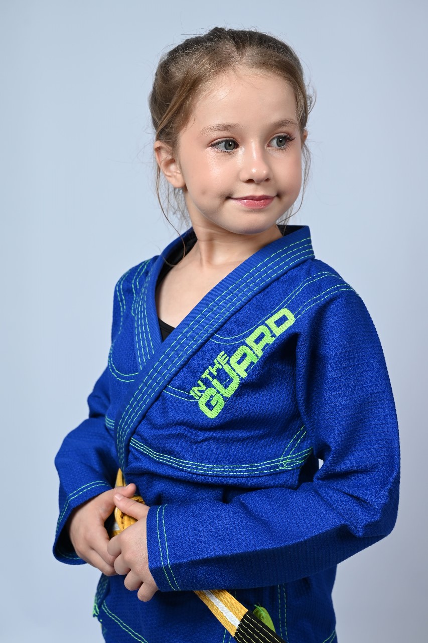 Kimono Infantil In The Guard Green Feminino Azul