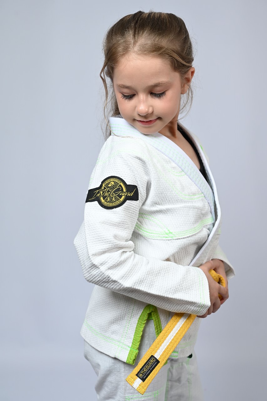 Kimono Infantil In The Guard Branco