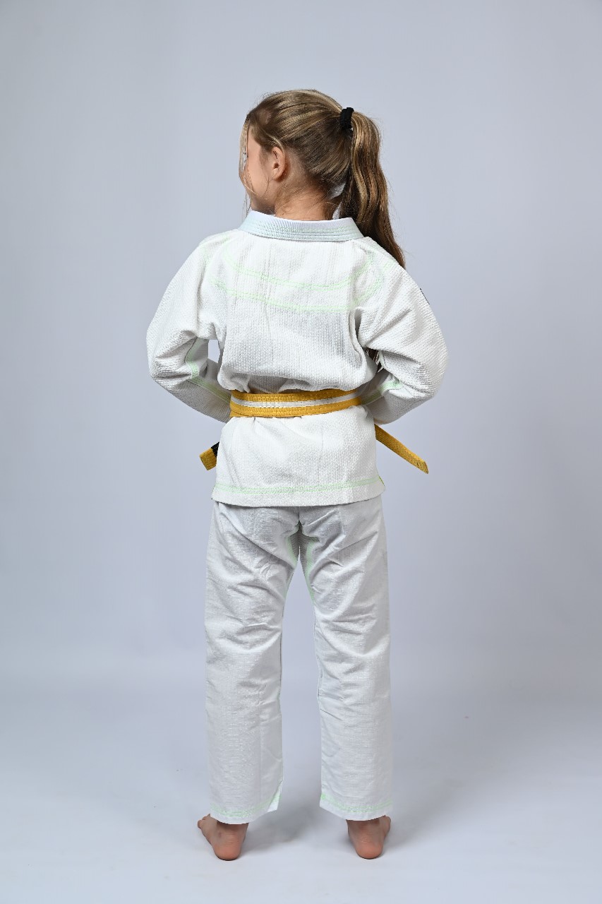 Kimono Infantil In The Guard Branco