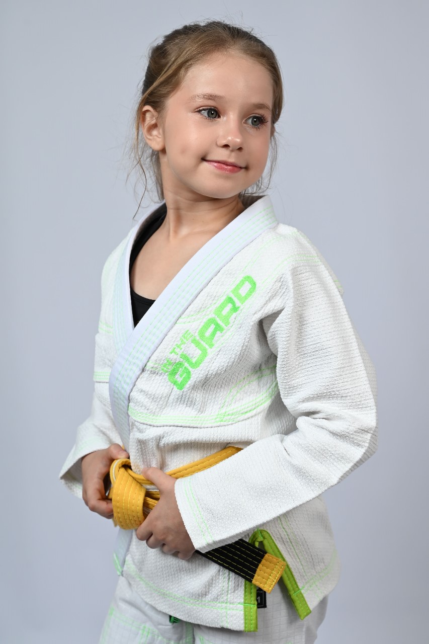 Kimono Infantil In The Guard Branco
