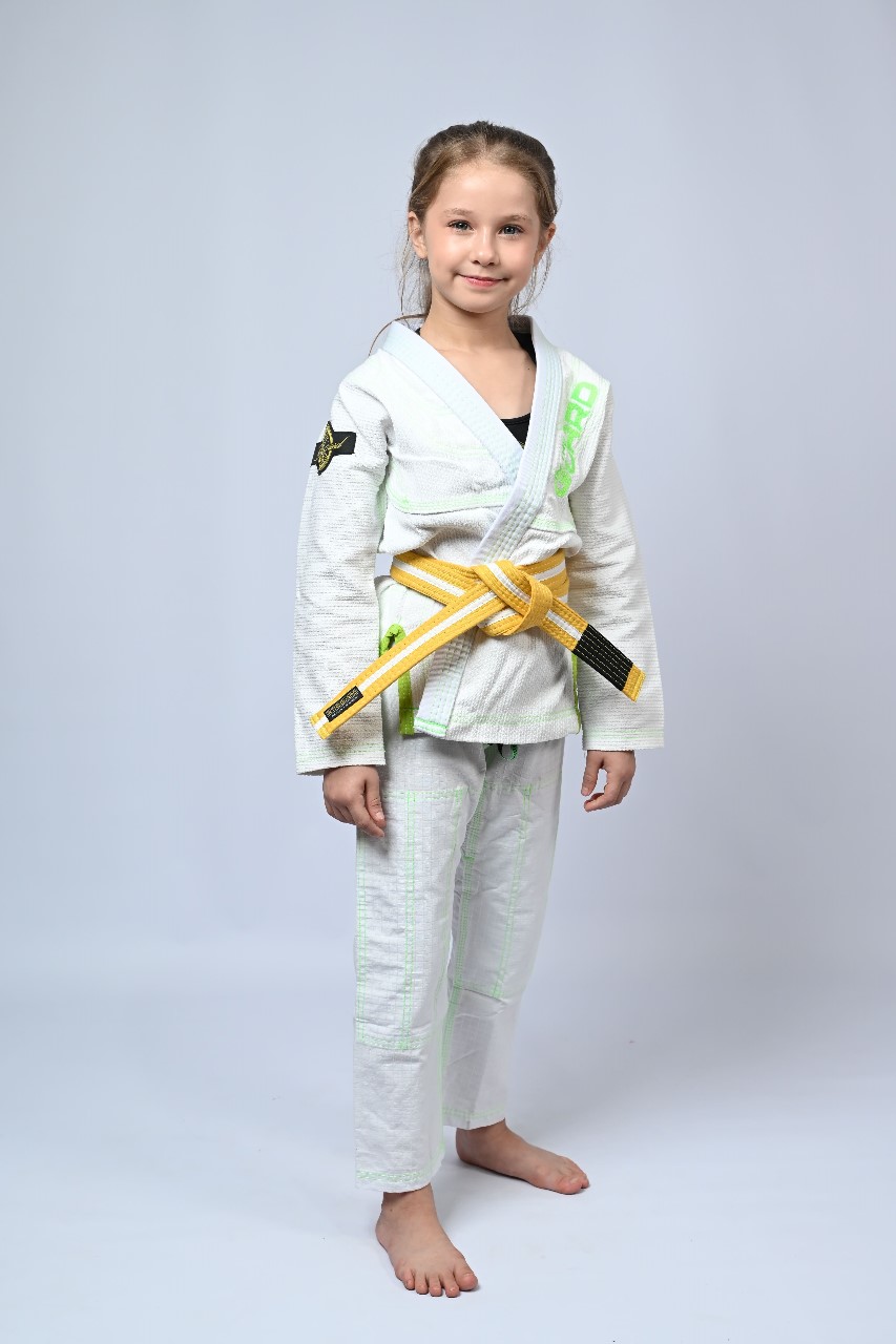 Kimono Infantil In The Guard Branco
