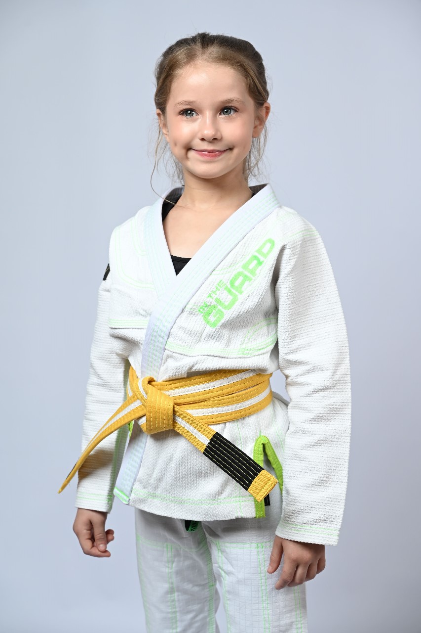 Kimono Infantil In The Guard Branco