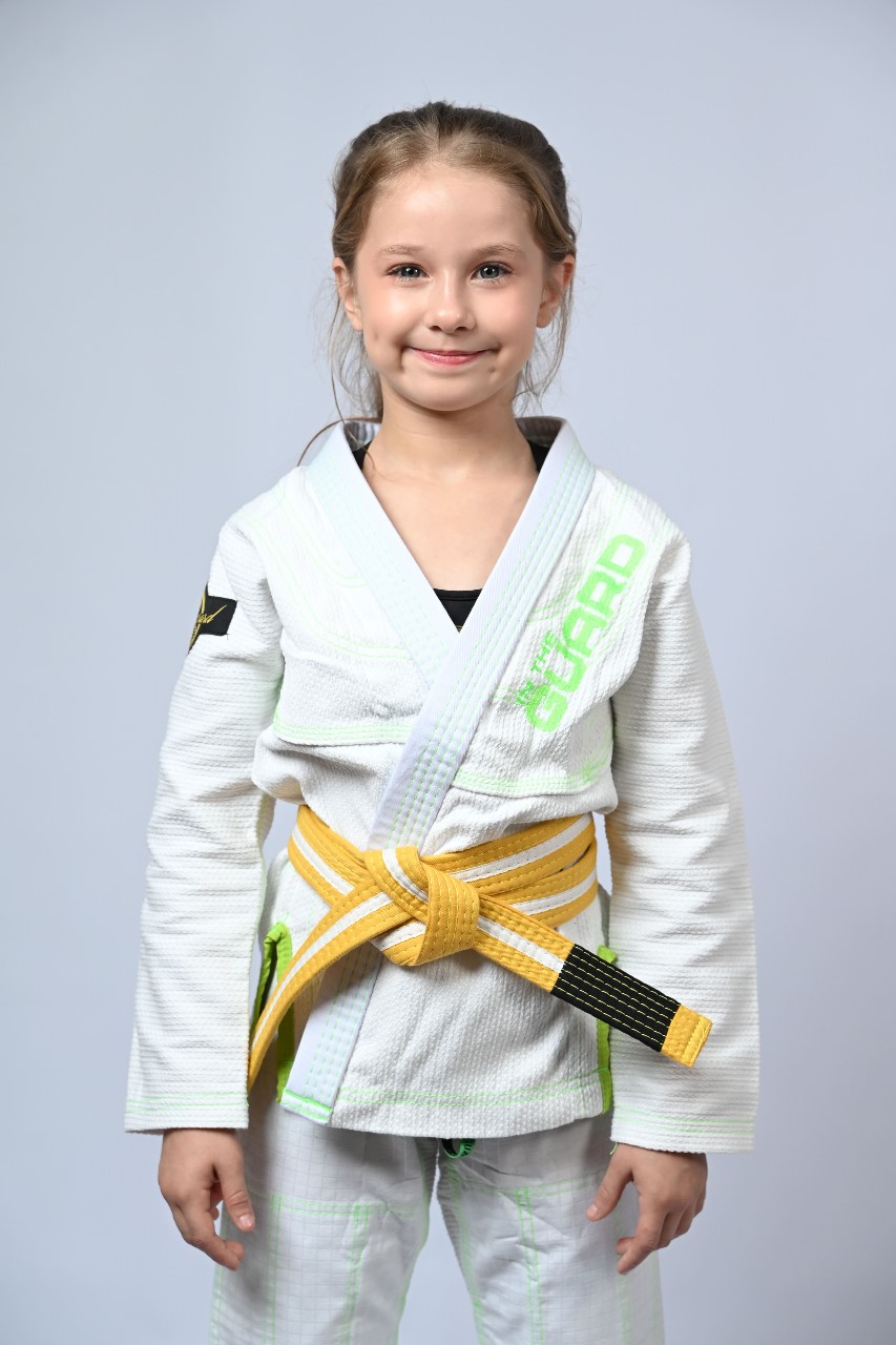 Kimono Infantil In The Guard Branco