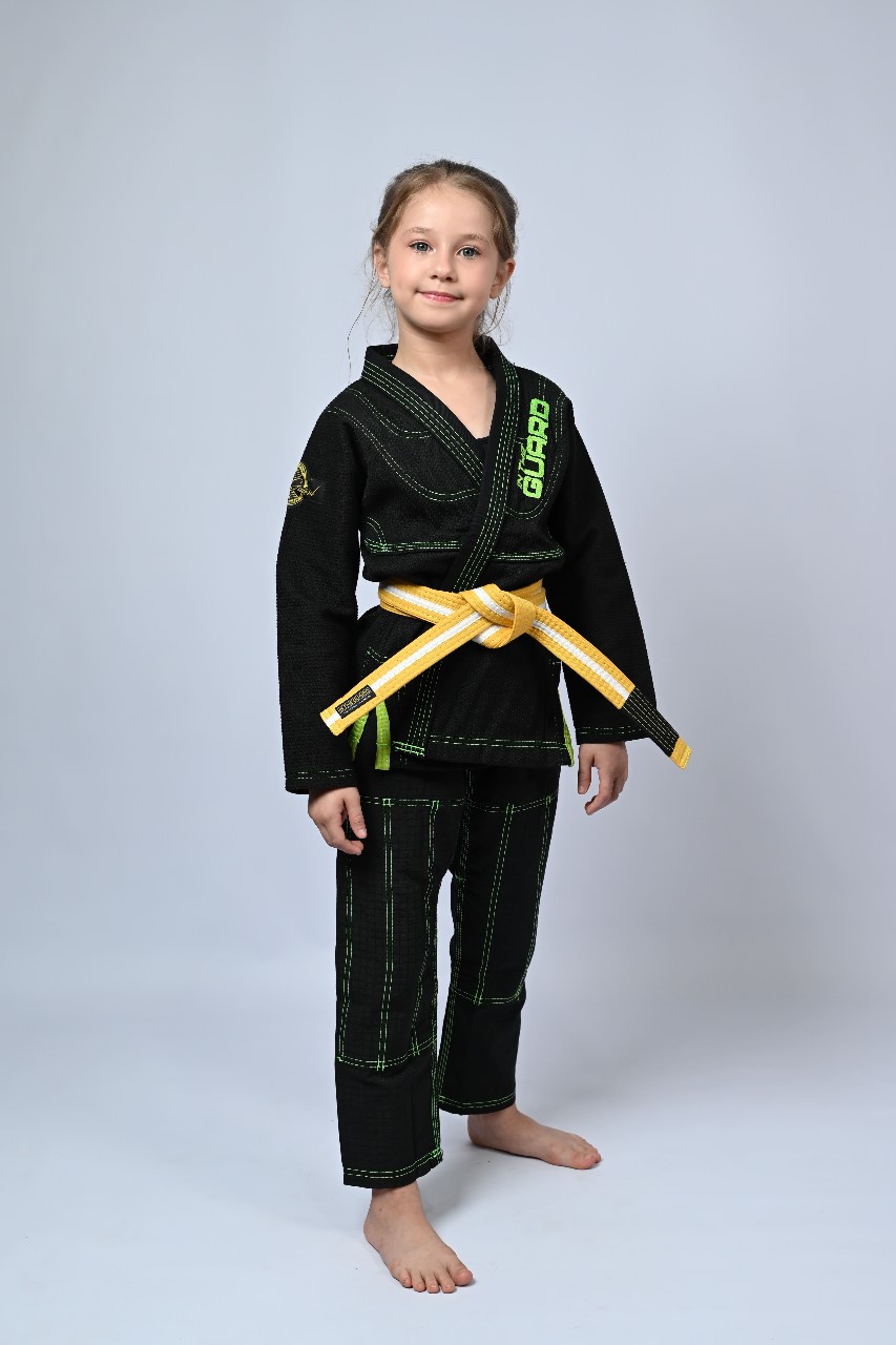 Kimono Infantil In The Guard Preto