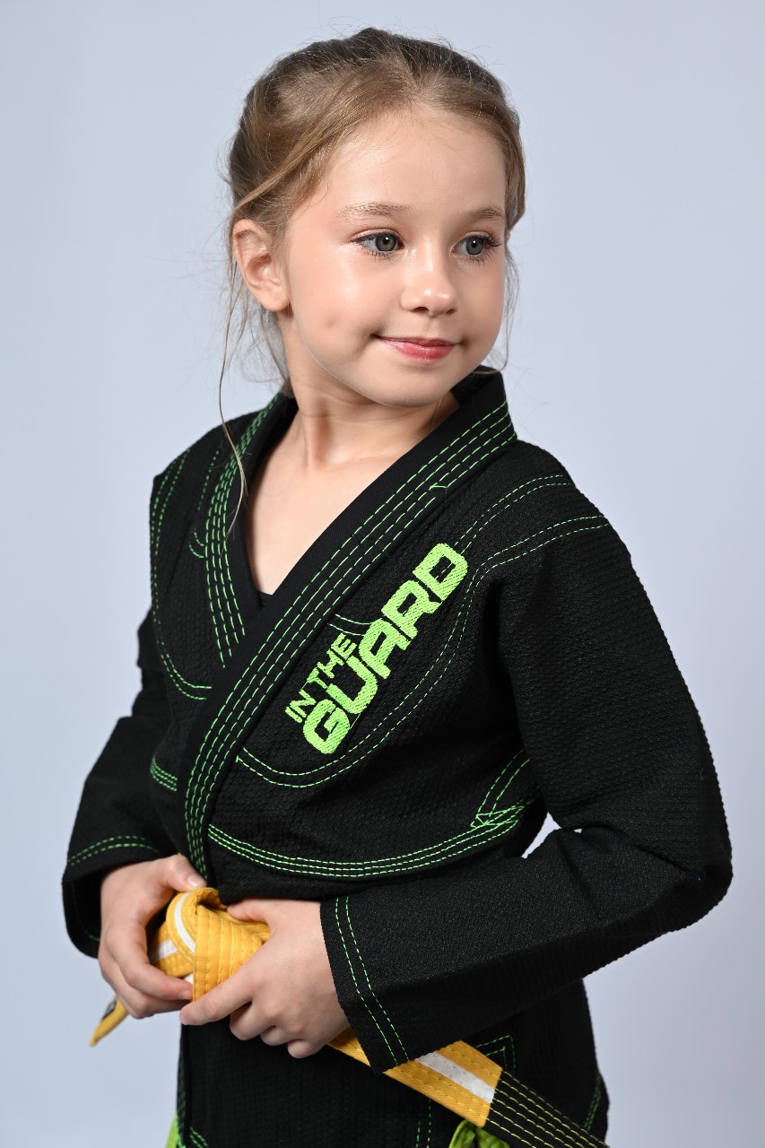 Kimono Infantil In The Guard Preto