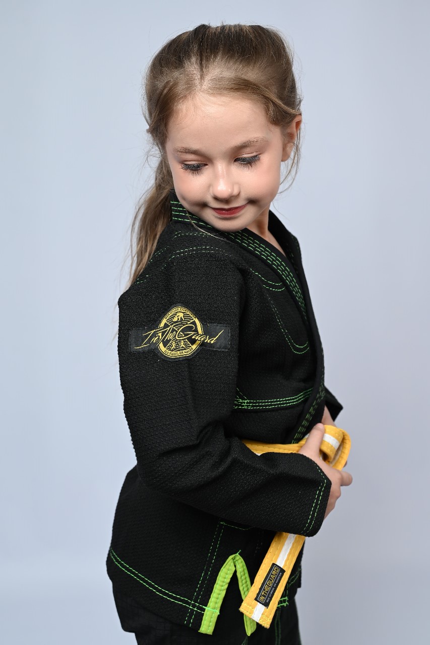 Kimono Infantil In The Guard Preto