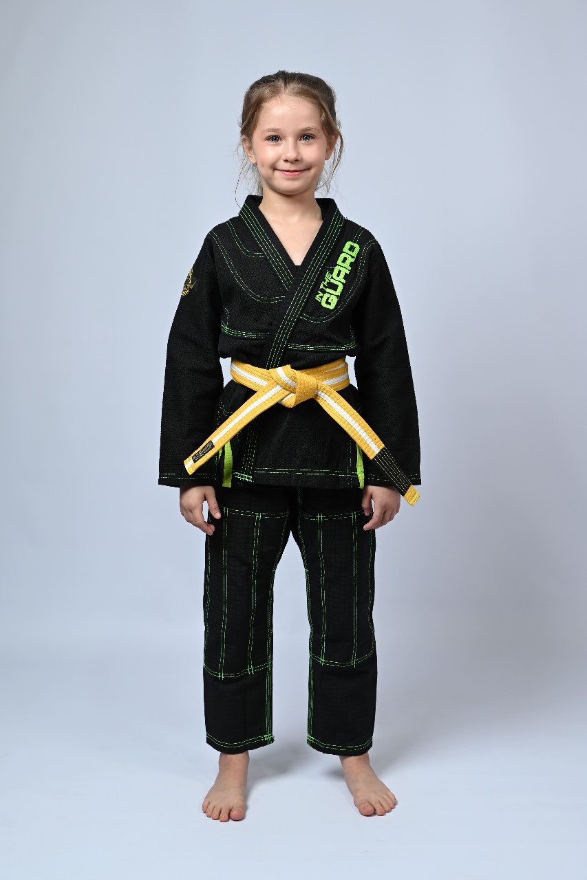 Kimono Infantil In The Guard Preto
