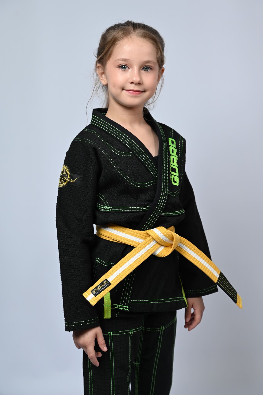 Kimono Infantil In The Guard Preto