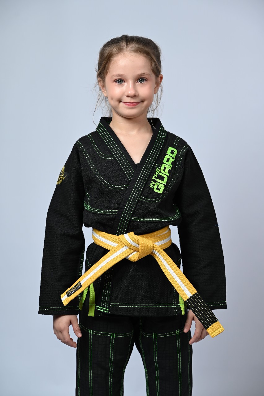 Kimono Infantil In The Guard Preto