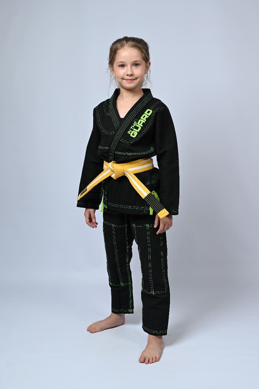 Kimono Infantil In The Guard Preto