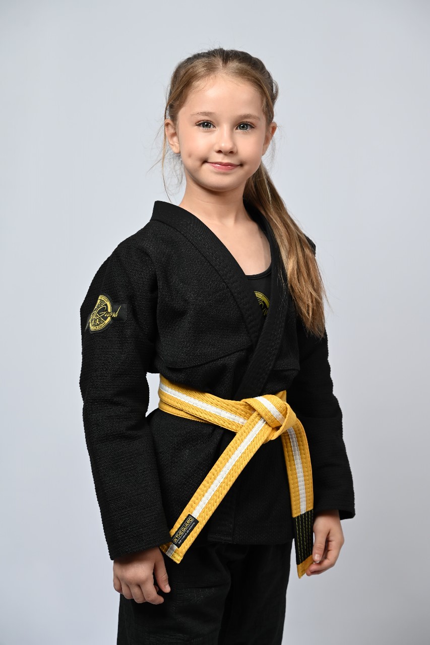Kimono Infantil In The Guard New Feminino Preto