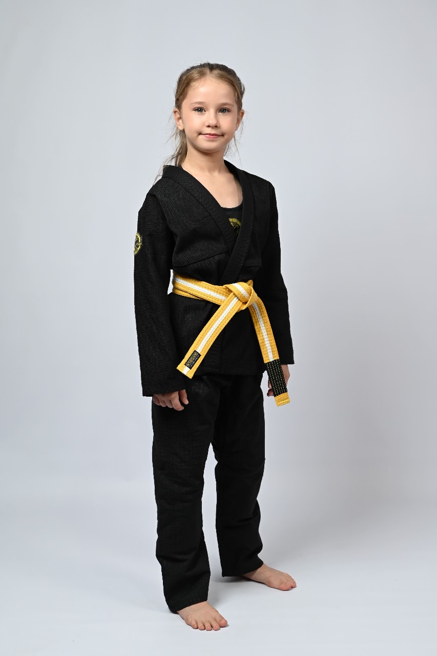 Kimono Infantil In The Guard New Feminino Preto