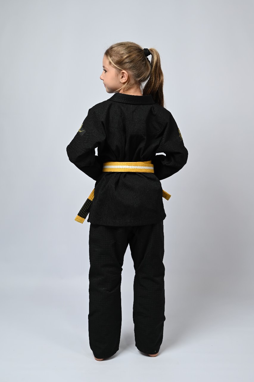 Kimono Infantil In The Guard New Feminino Preto