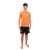 Rash Guard Infantil Cores Faixas Laranja