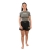 Rash Guard Infantil Feminina Cores Faixas Cinza