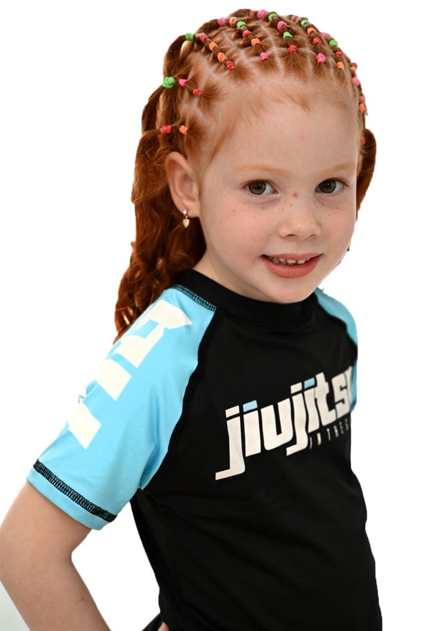 Rash Guard Infantil Feminina Blue