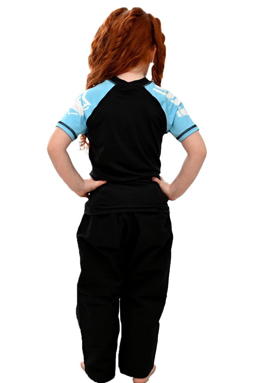 Rash Guard Infantil Feminina Blue