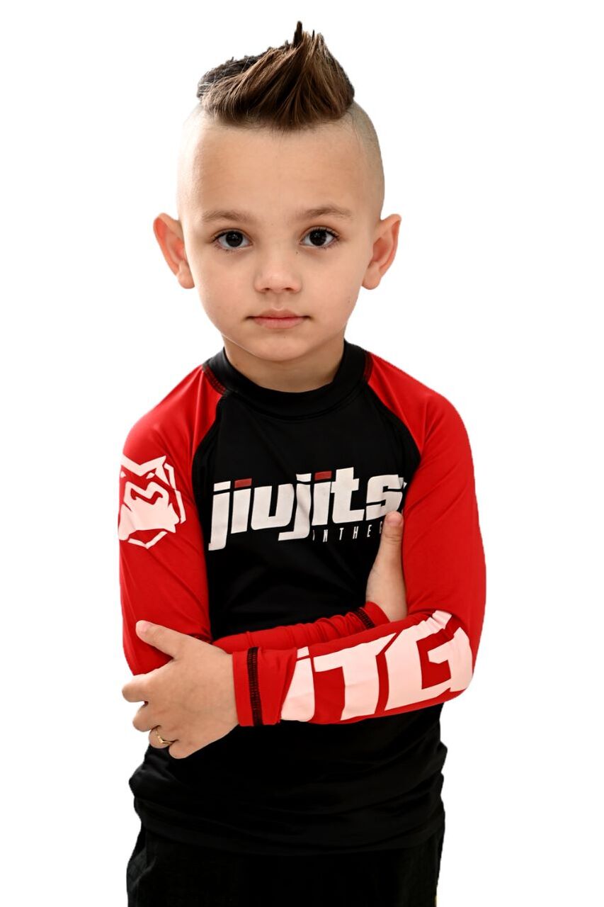 Rash Guard Infantil Red