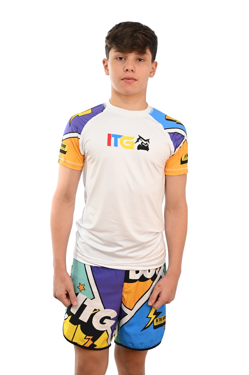 Rash Guard Infantil Colors Branca