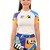 Rash Guard Infantil Feminina Colors Branca