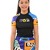 Rash Guard Infantil Feminina Colors Preta
