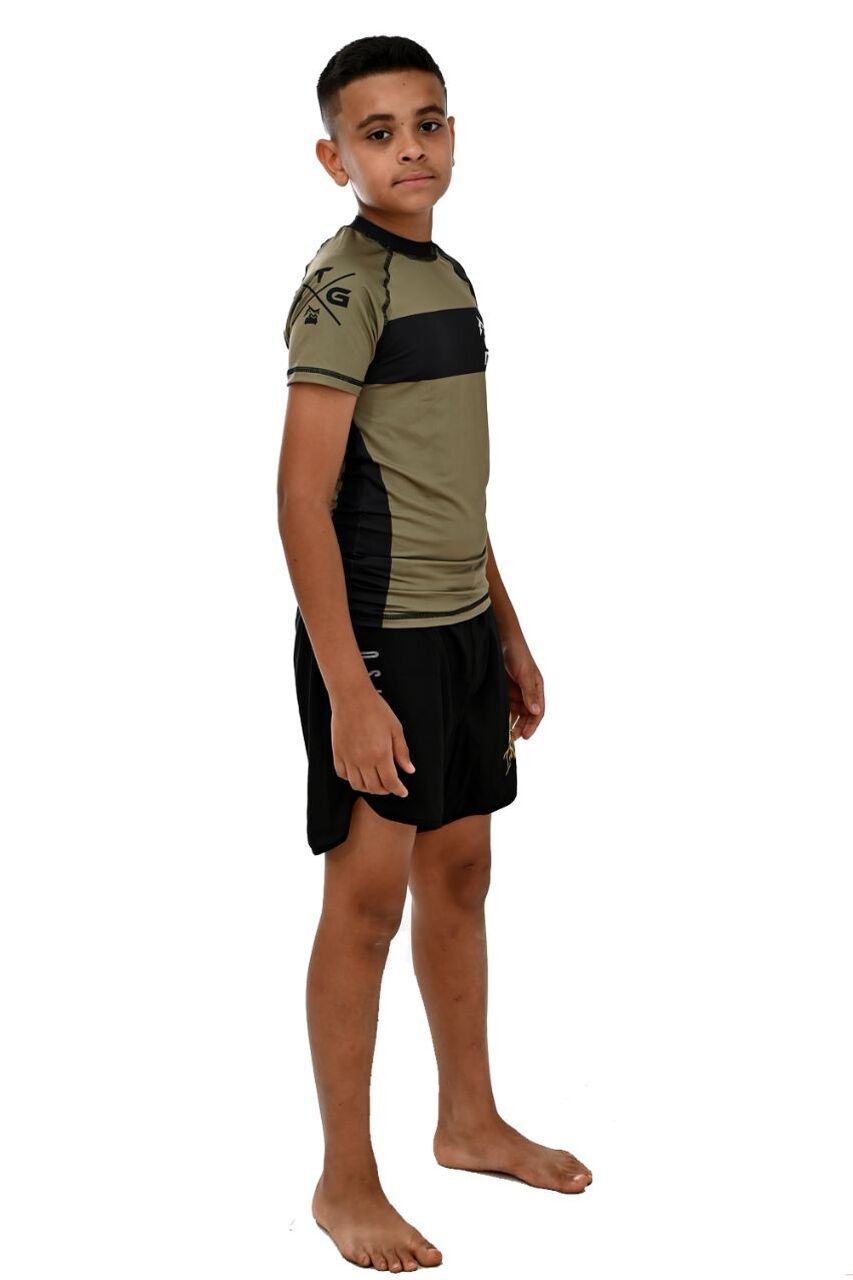 Rash Guard Infantil Army