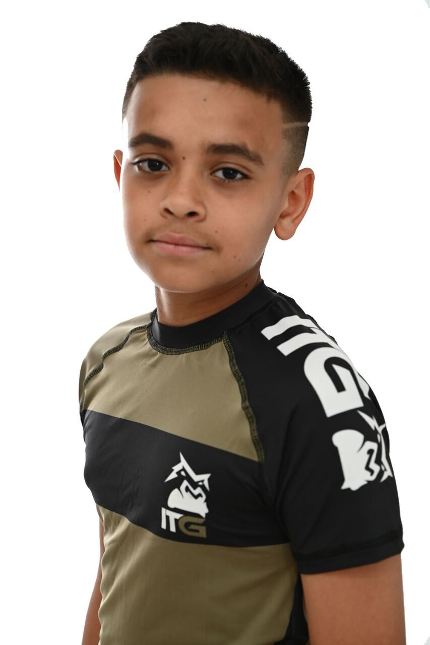 Rash Guard Infantil Army